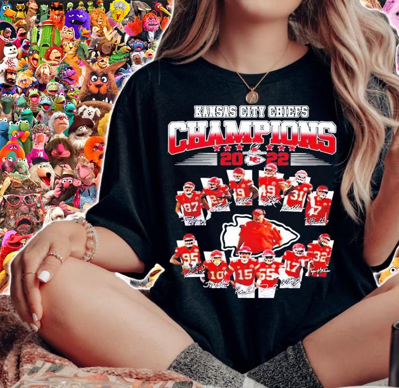 Kansas City Chiefs Champions signature 2022 shirt woman shirt