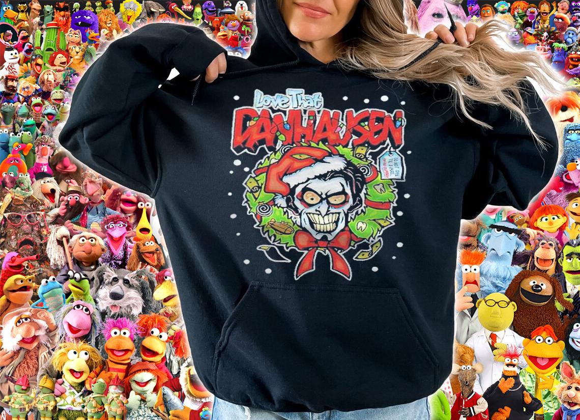 Love that Danhausen happy holiday T-shirt hoodie
