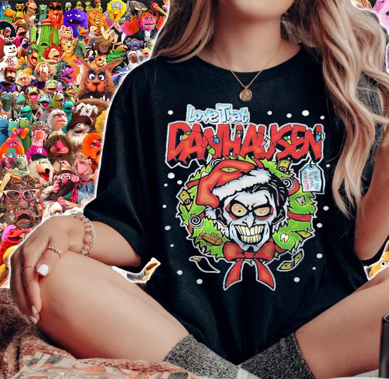 Love that Danhausen happy holiday T-shirt woman shirt