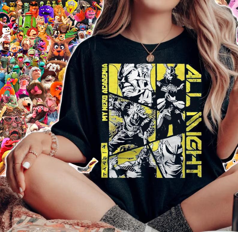 My Hero Academia All Might Manga Panel T-shirt