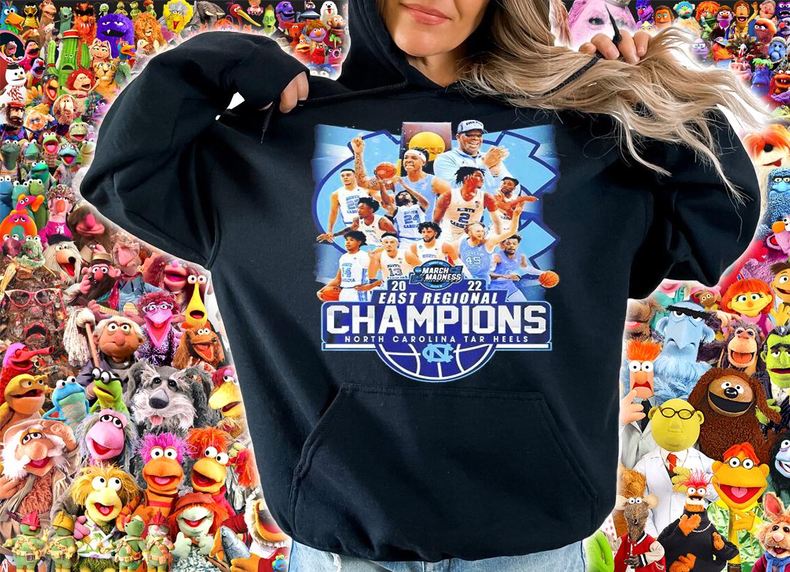 North Carolina Tar Heels 2022 East Regional Champions T-Shirt hoodie