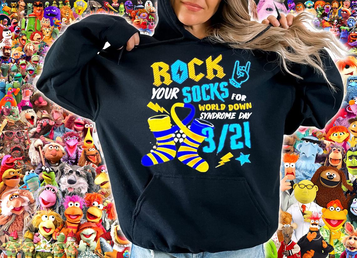 Rock Your Socks For World Down Syndrome Day T-Shirt hoodie
