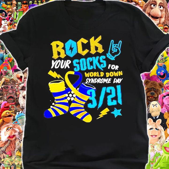 Rock Your Socks For World Down Syndrome Day T-Shirt shirt