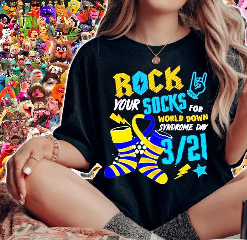 Rock Your Socks For World Down Syndrome Day T-Shirt woman shirt