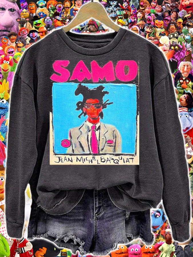 Samo Jean Michel Basquiat Shirt sweatshirt