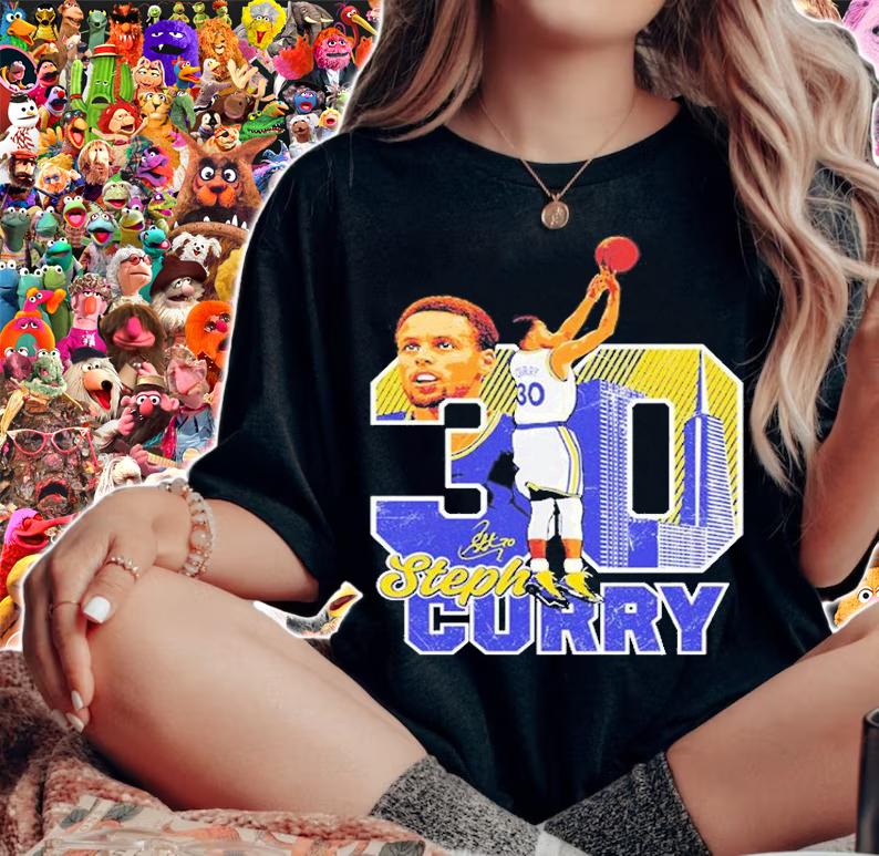 Steph Curry Golden State Warriors Oakland Bootleg 90s Retro Vintage T-Shirt woman shirt