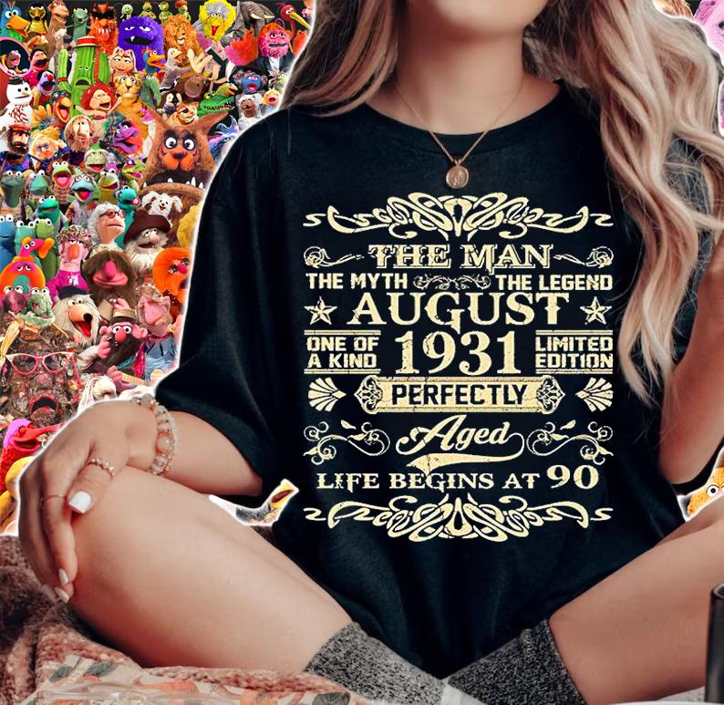 The Man Myth Legend August 1931 T-Shirt