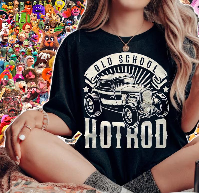 Vintage Hot Rod Old School Retro Speed And Power For Men Pullover Shirt