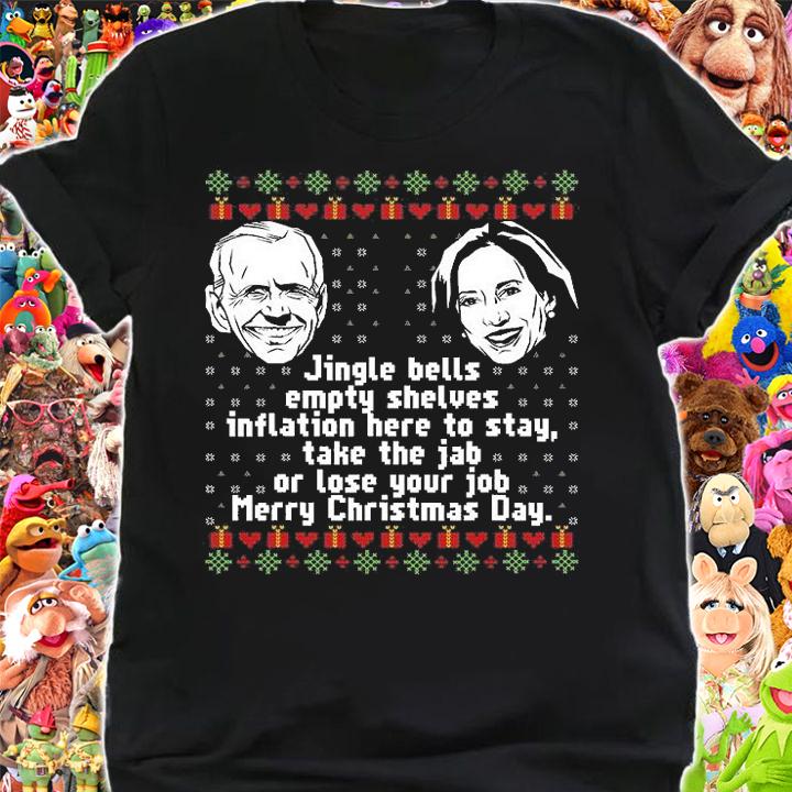 Jingle Joe Biden Funny Santa Biden Ugly Christmas Sweater T-Shirt shirt