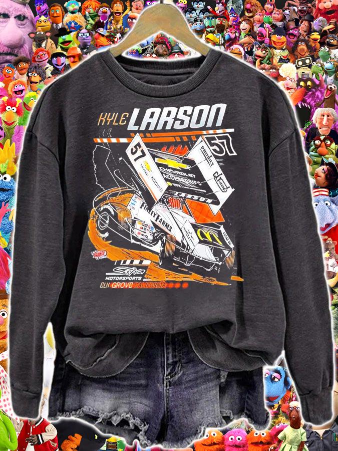 Kyle Larson motorsports ELK Grove California t-shirt sweatshirt