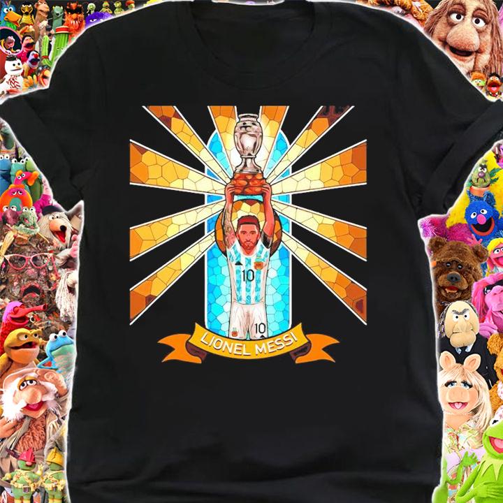 Lionel Messi Argentina Copa America 2021 win shirt shirt