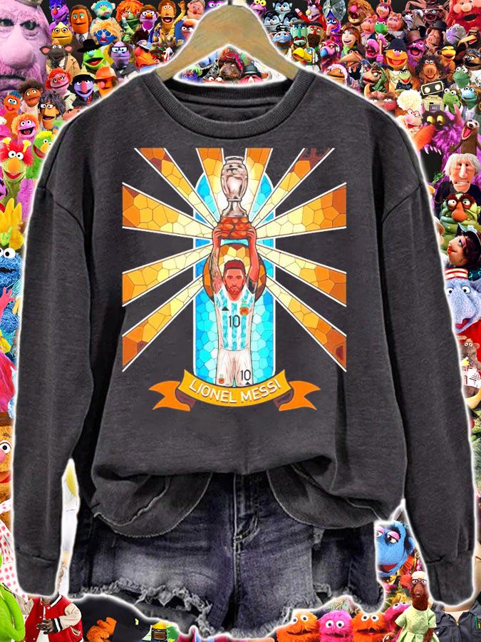 Lionel Messi Argentina Copa America 2021 win shirt sweatshirt