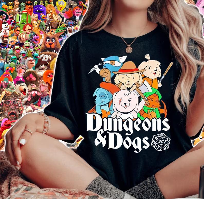 Dungeons and Dogs shirt woman shirt