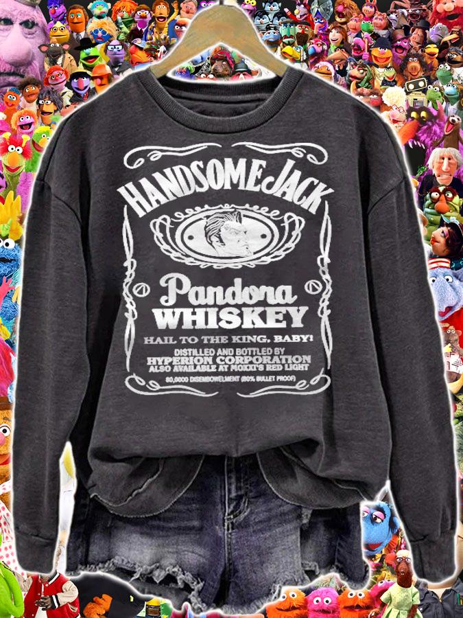 Handsome Jack Pandona Whiskey Hail To The King Baby Shirt sweatshirt