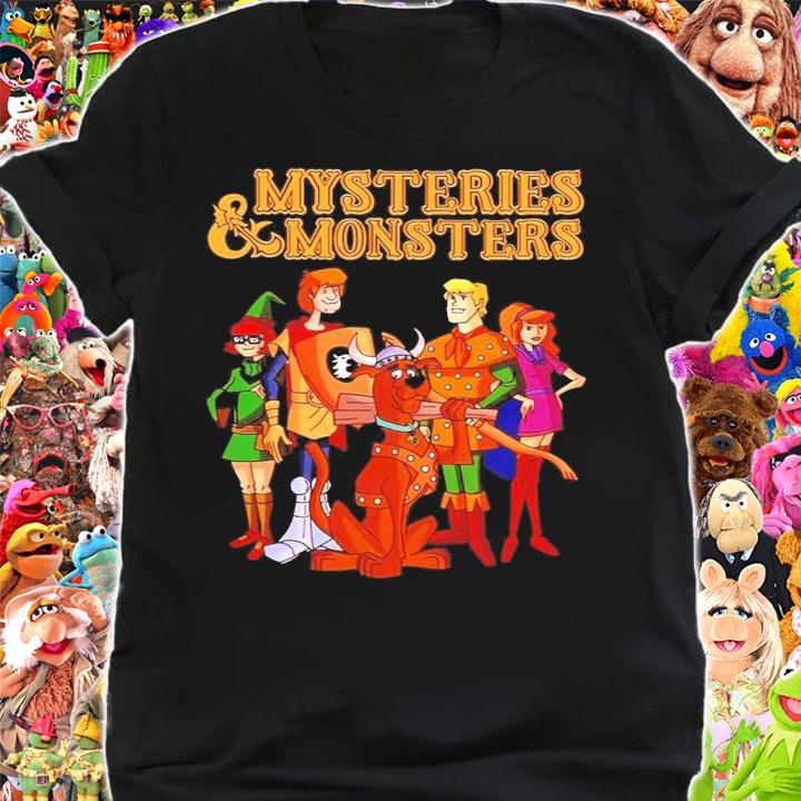 Scooby Doo Mysteries and Monsters shirt shirt