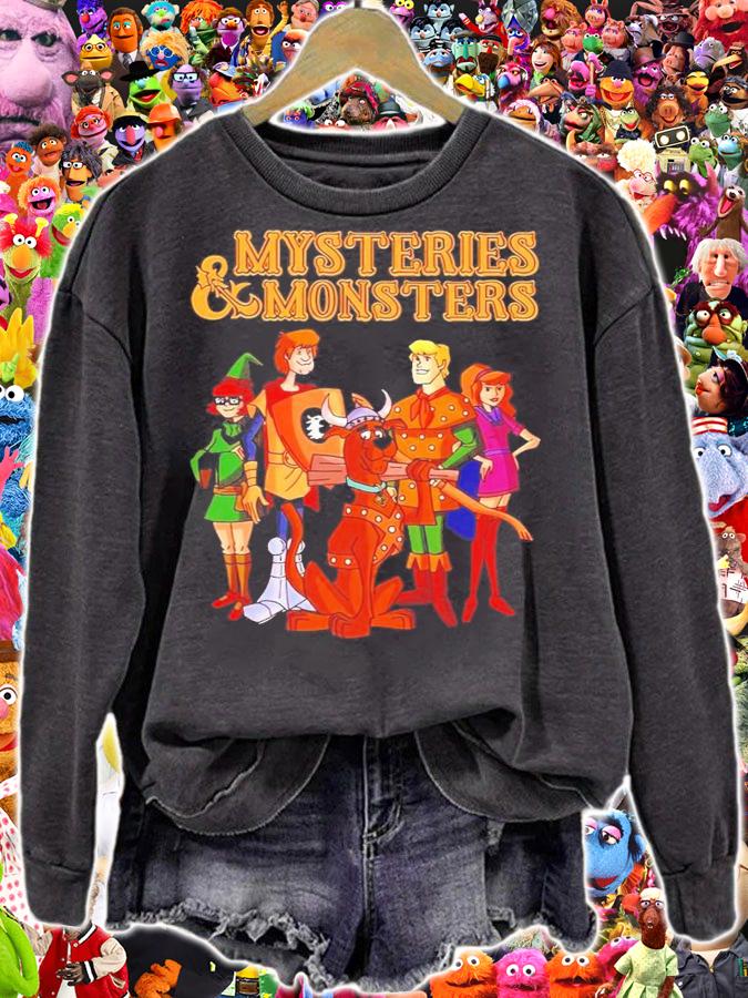 Scooby Doo Mysteries and Monsters shirt sweatshirt