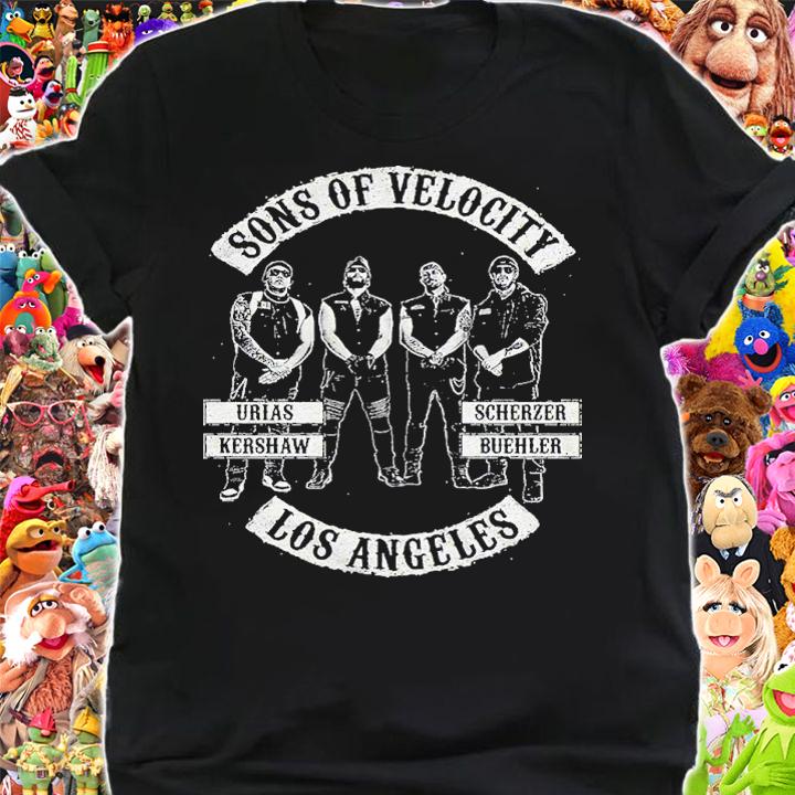 Sons Of Velocity Urias Kershaw Scherzer Buehler Los Angeles Shirt shirt
