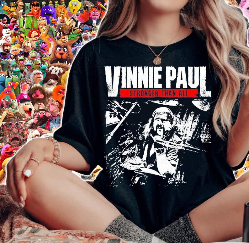 Vinnie Paul Abbott Shop Stronger Than All T-Shirt
