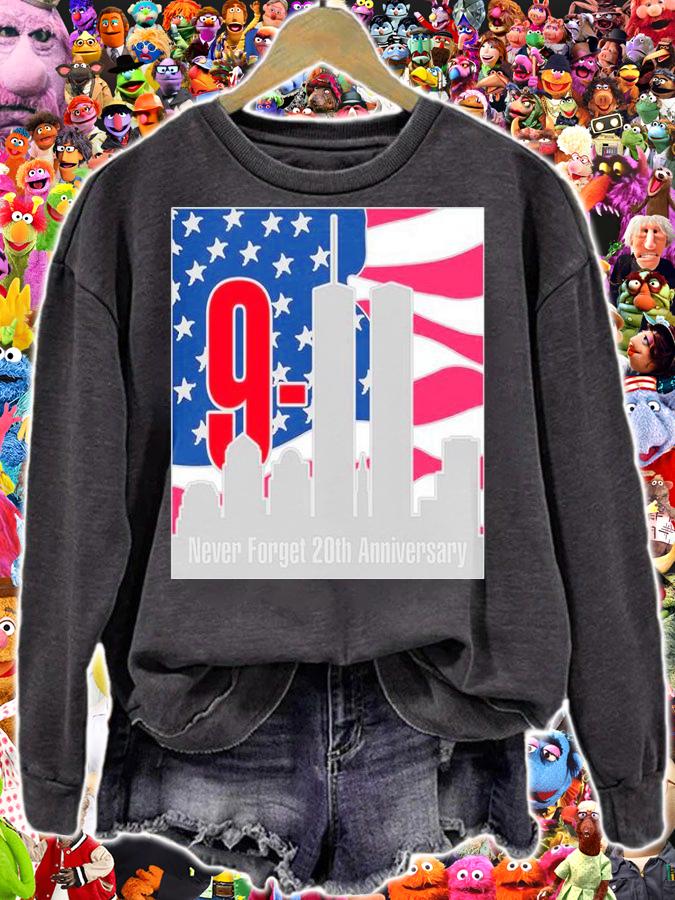 9 11 Never Forget 20th Anniversary shirt