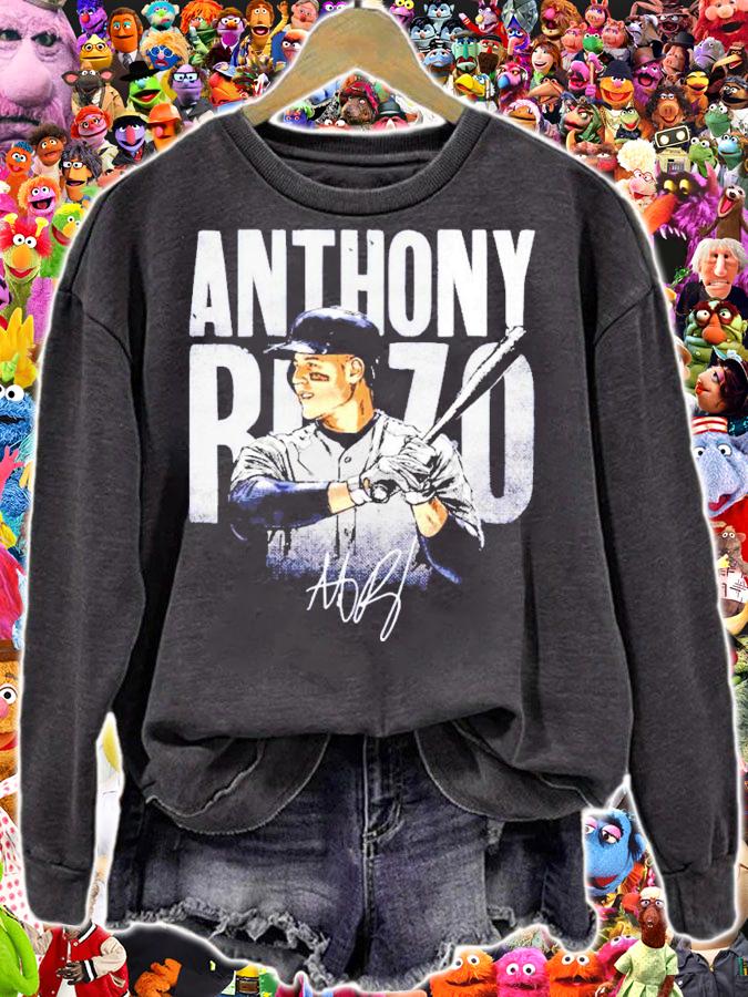 Anthony Rizzo Paint WHT signature shirt sweatshirt