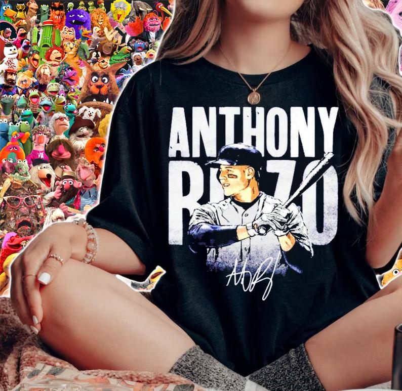 Anthony Rizzo Paint WHT signature shirt woman shirt