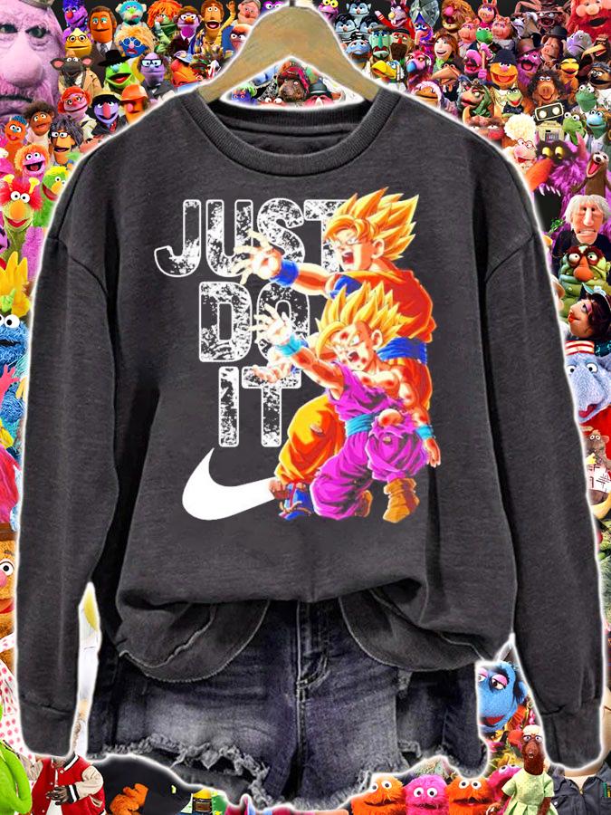 Just do it Nike Son Goku and Son Gohan shirt