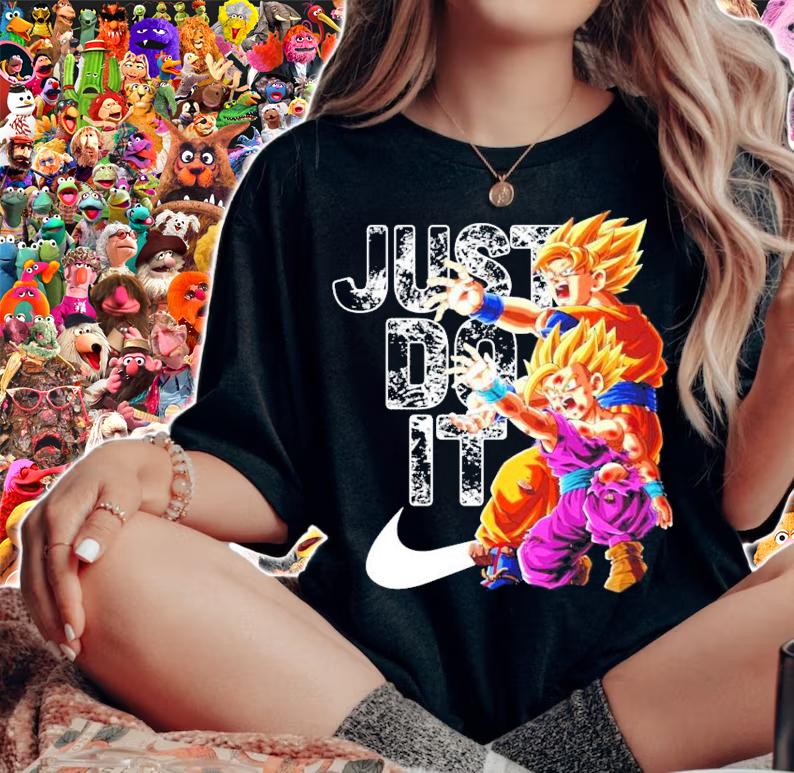 Just do it Nike Son Goku and Son Gohan shirt