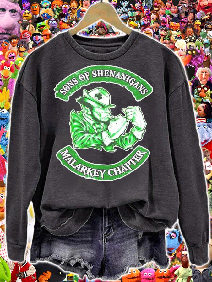 Sons of shenanigans Malarkey Chapter St.Patrick's day shirt sweatshirt