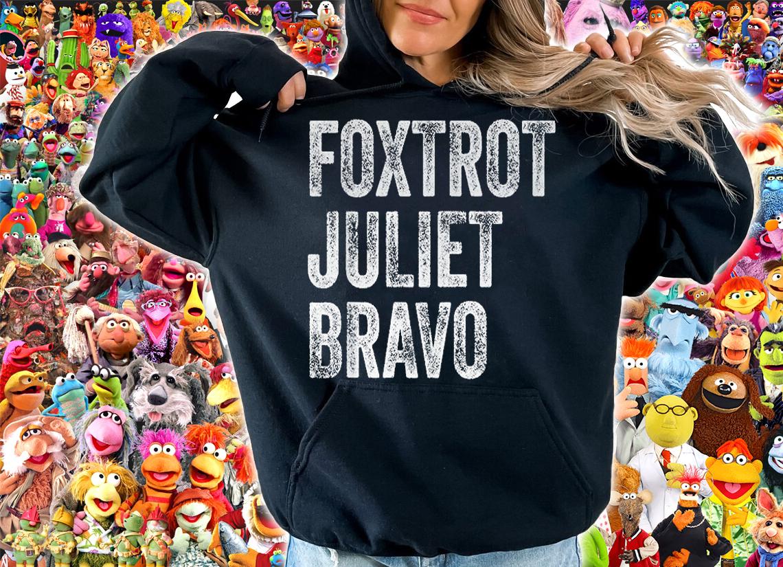 Foxtrot Juliet Bravo shirt -T-shirt AT Fashion LLC hoodie