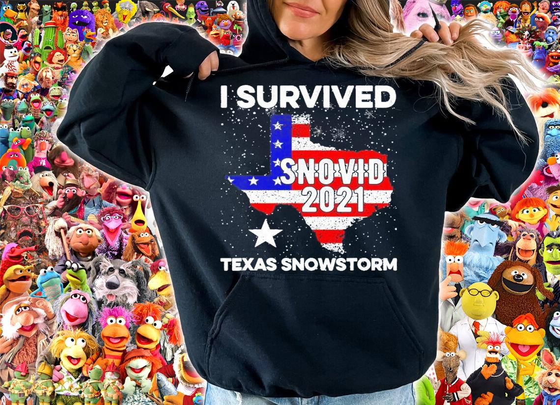 I survived snovid 2021 Texas snowstorm shirt