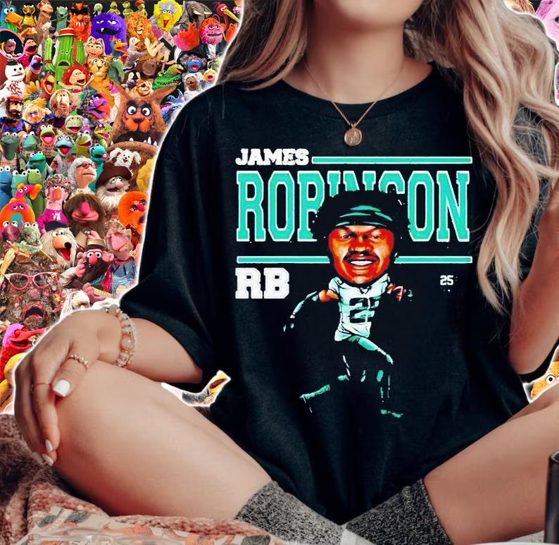 James Robinson Jacksonville Jaguars cartoon T-shirt woman shirt