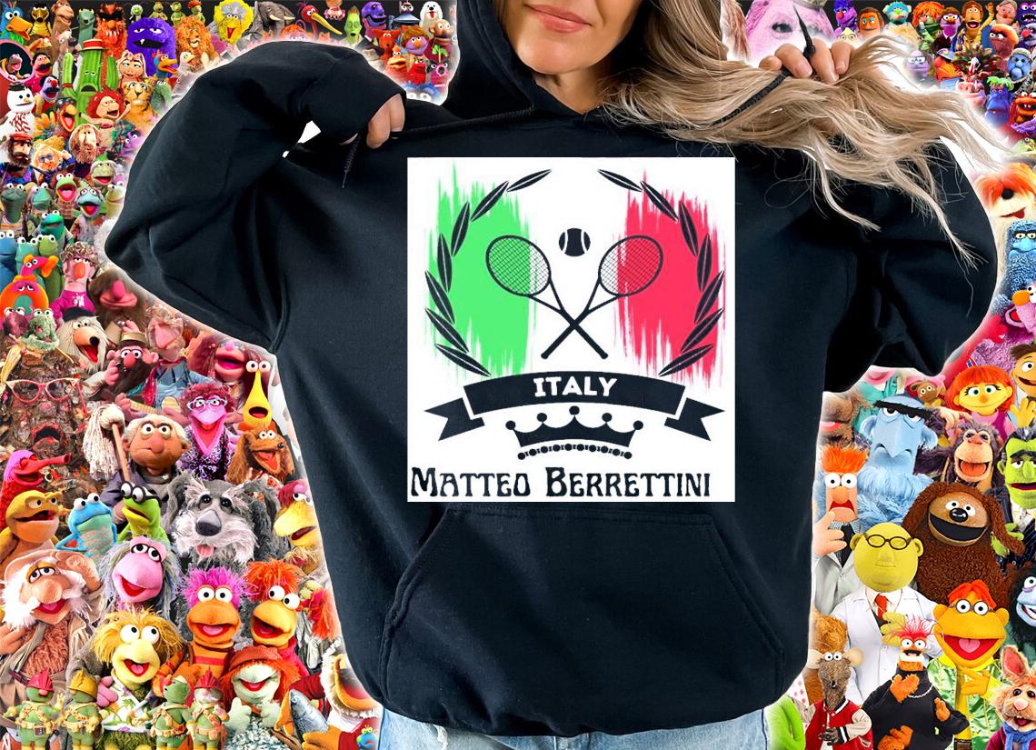Matteo Berrettini Italy tennis shirt hoodie