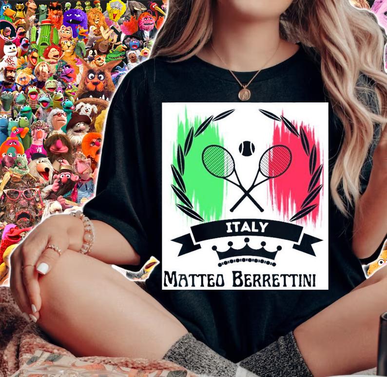 Matteo Berrettini Italy tennis shirt woman shirt