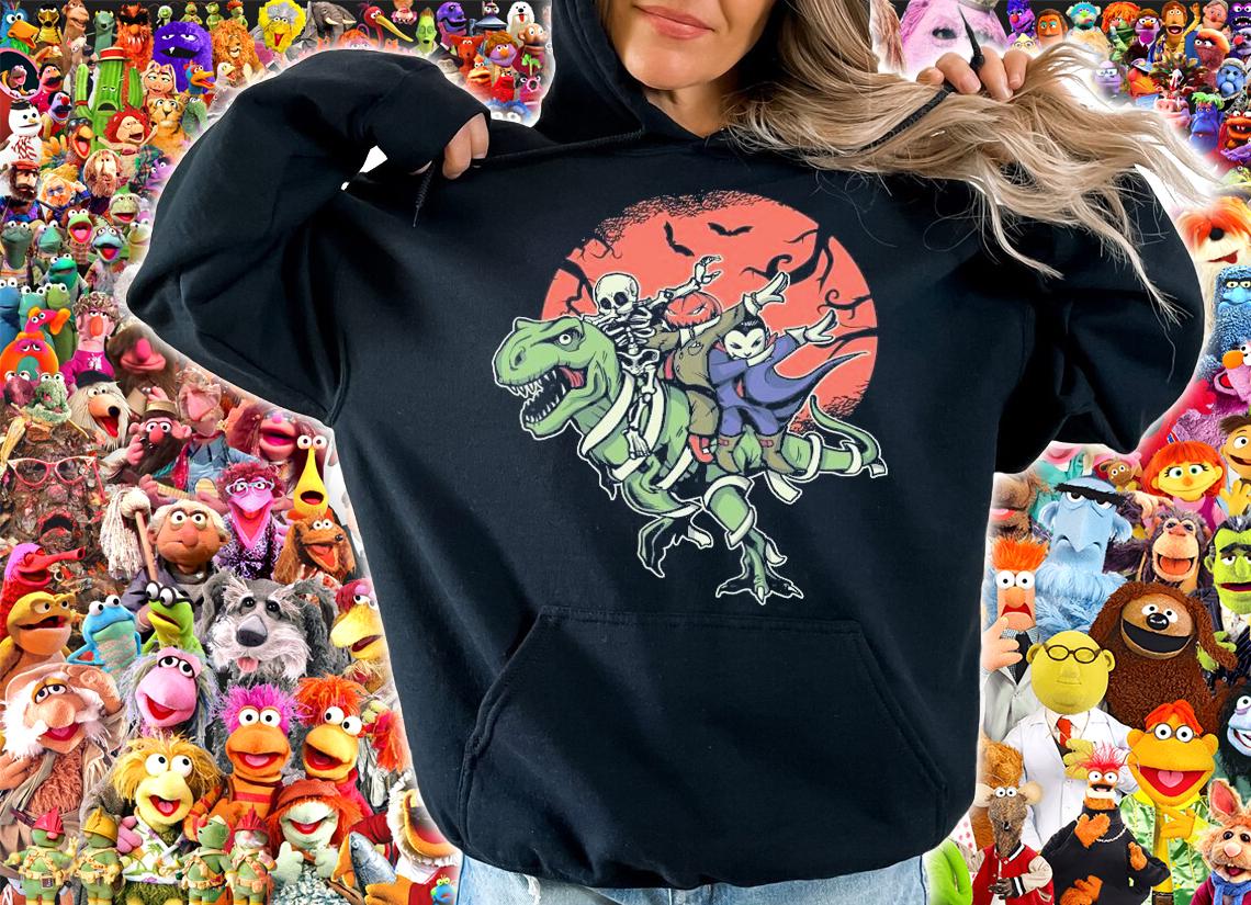 Monster Cartoons Dabbing Halloween shirt hoodie