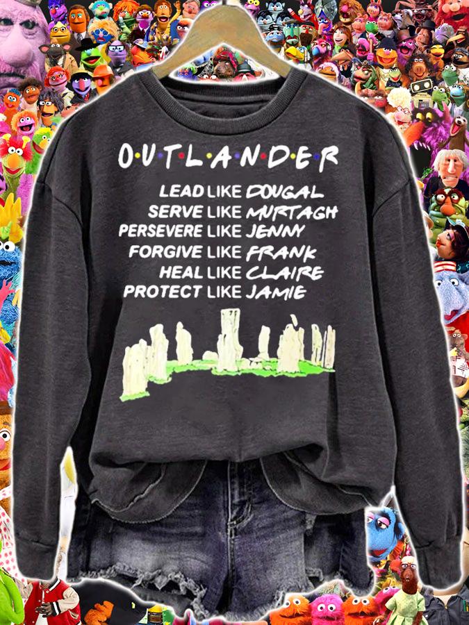 Outlander lead like dougal serve like murtagh shirt