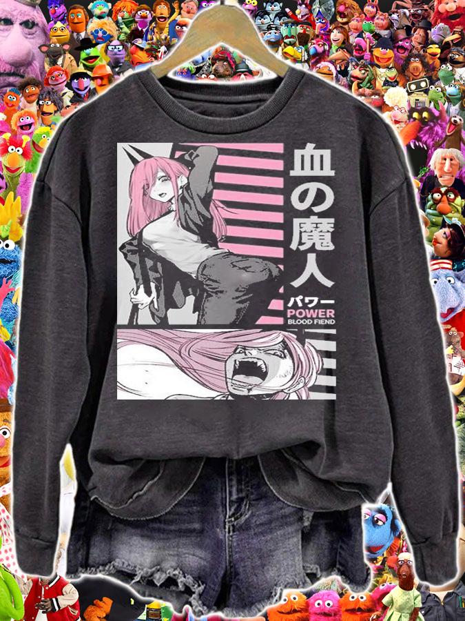 Power Chainsaw man Tee Anime Shirt Gore Denji Pochita Chain Saw shirt