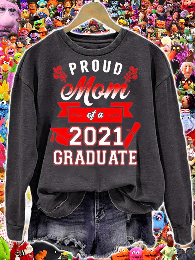 Proud Mom of a 2021 Senior Red shirt