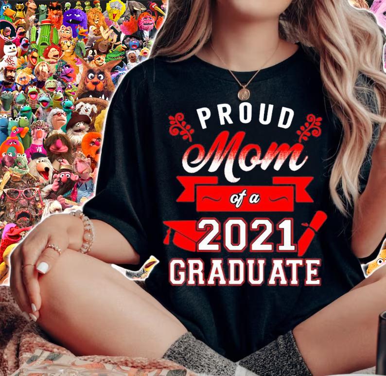 Proud Mom of a 2021 Senior Red shirt