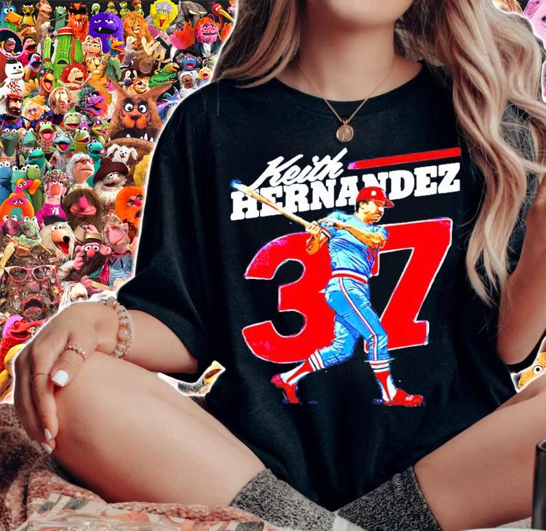 St.Louis Throwbacks 37 Keith Hernandez shirt woman shirt
