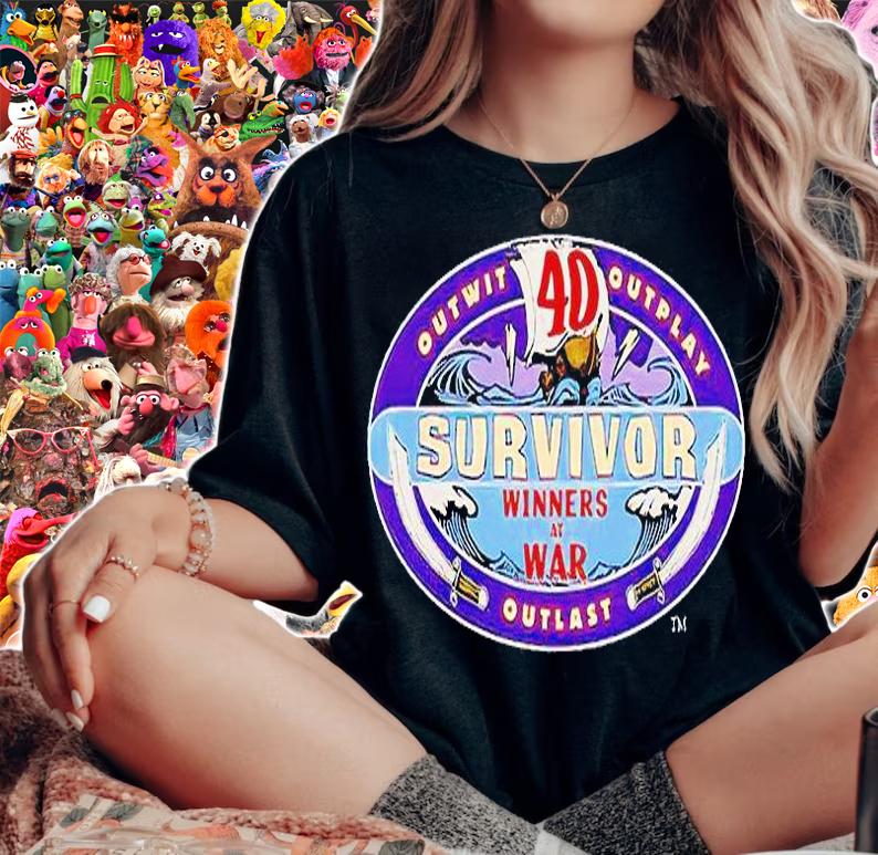 Survivor outwit outplay outlast 40 winners at war T-shirt woman shirt