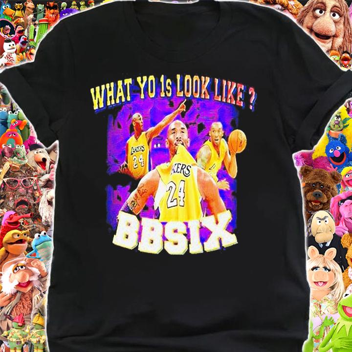 What Yo 1s look like Kobe Bryant T-shirt