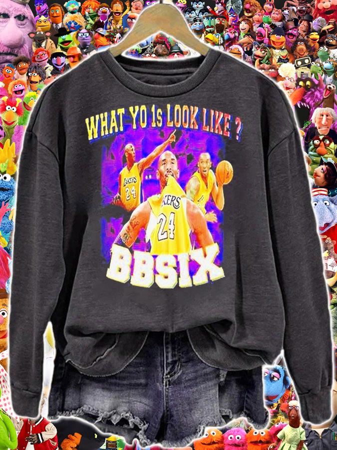 What Yo 1s look like Kobe Bryant T-shirt