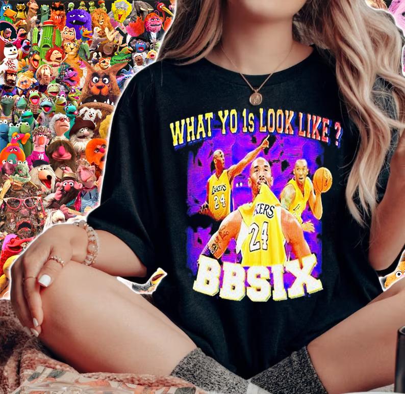 What Yo 1s look like Kobe Bryant T-shirt