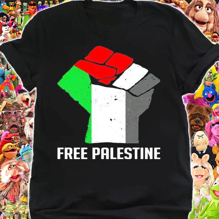 Free gaza Palestine flag shirt