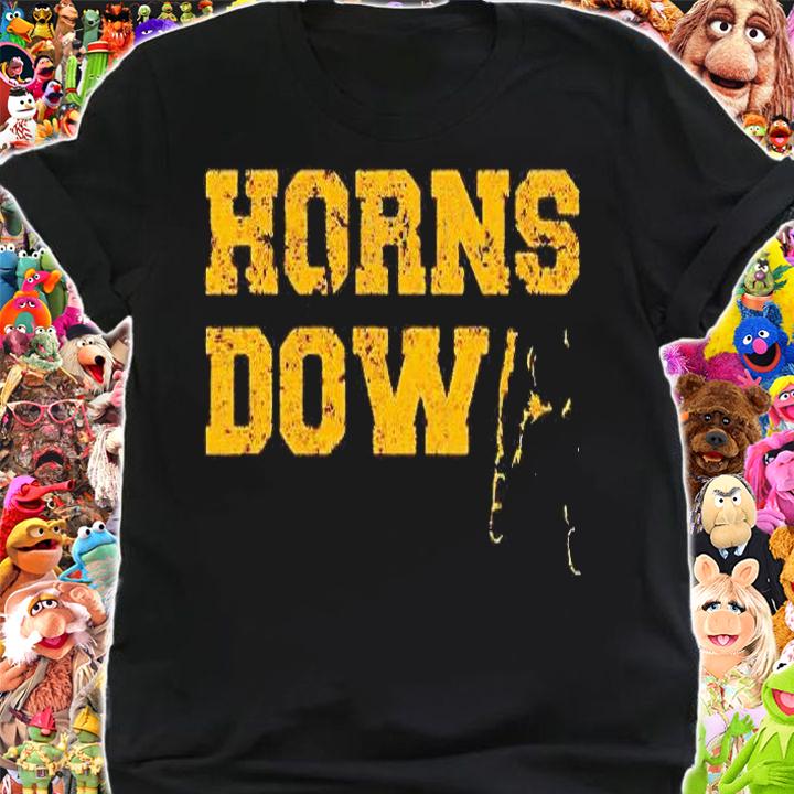 Horns down West Virginia Football T-shirt shirt