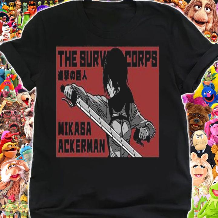 The Survey Corps Mikasa ackerman shirt shirt