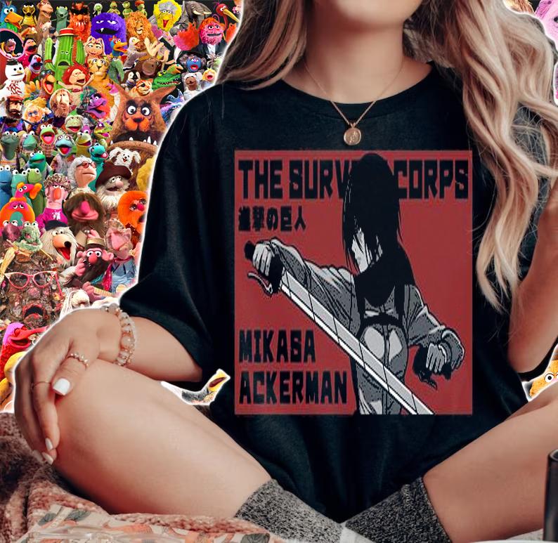 The Survey Corps Mikasa ackerman shirt woman shirt