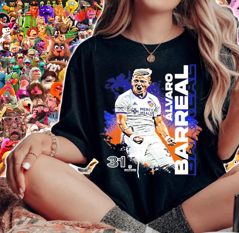 Alvaro Barreal Cincinnati FC shirt woman shirt