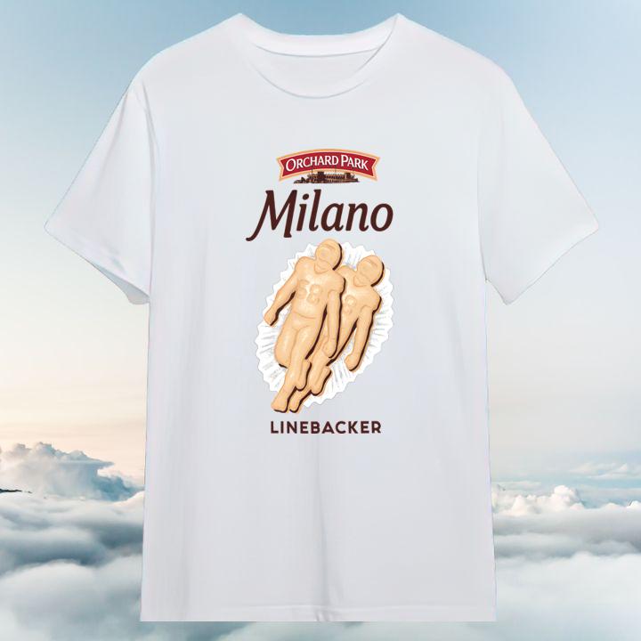 Orchard Park Milano Cookies Linebacker Buffalo Bills Matt Milano T-Shirt