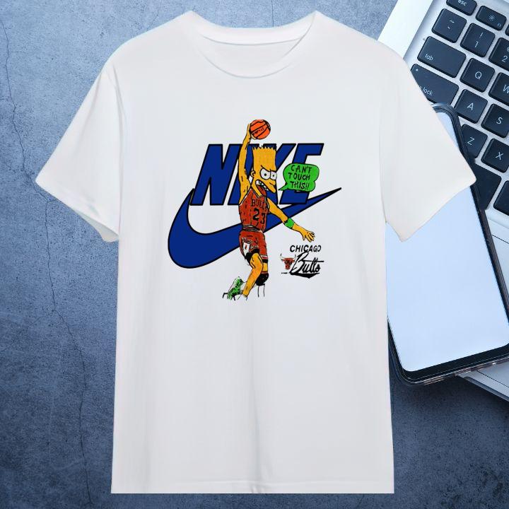 Funny Nike Simpson Cant Touch This Michael Jordan Chicago Bulls Shirt